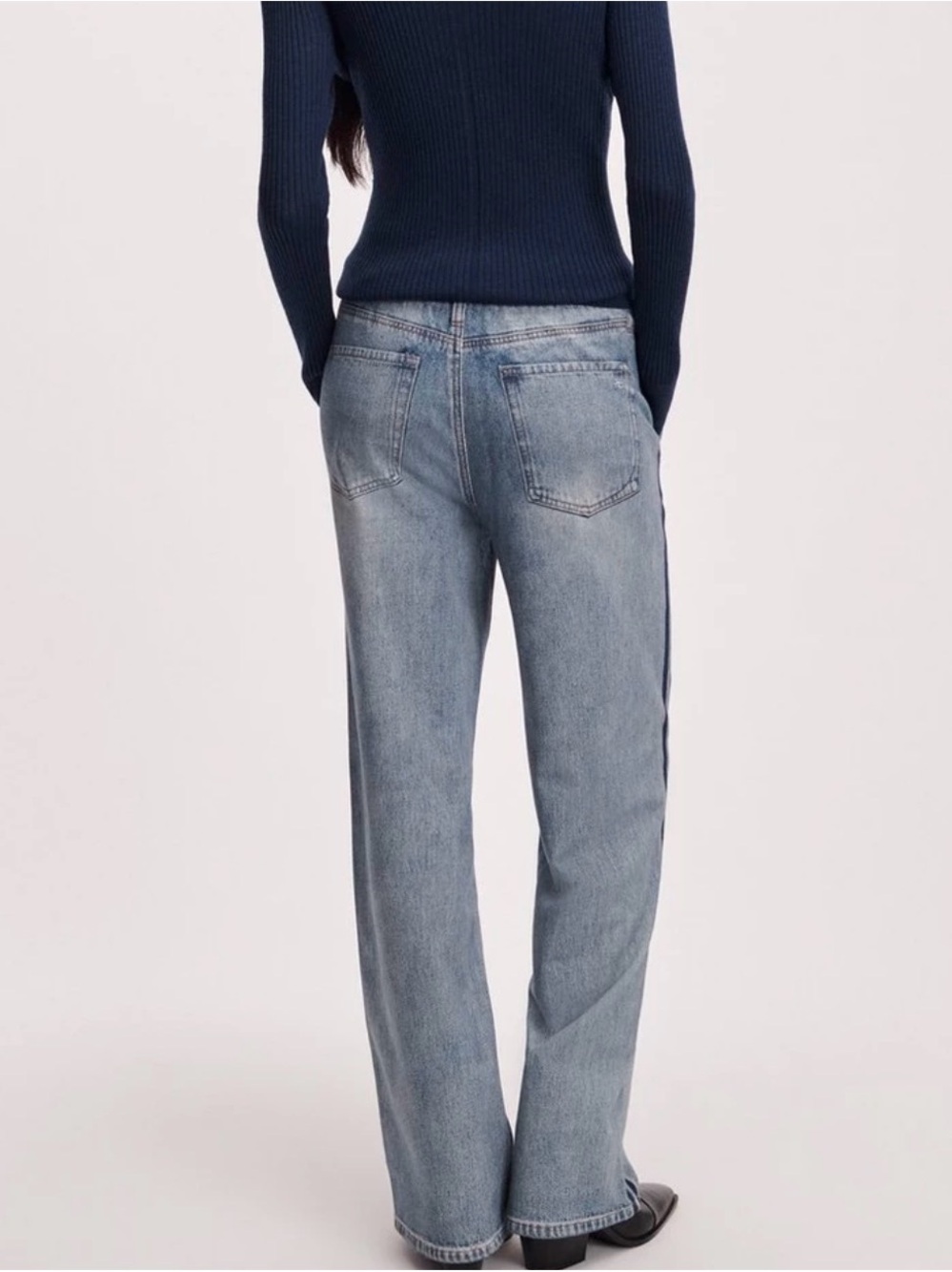NWT MIRAMAR TERRY WIDE TRACK PANT, small - Picture 2 of 5
